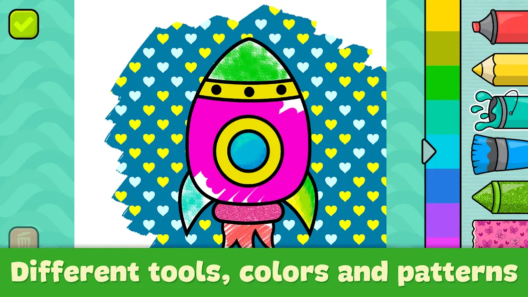 Coloring Book - Games for Kids  [МОД Unlimited Money] Screenshot 2