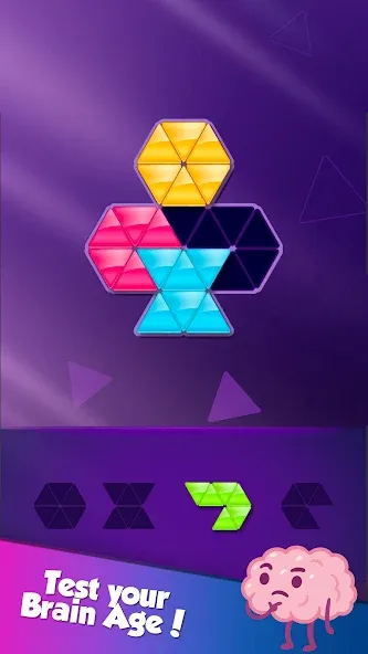 Block! Triangle Puzzle:Tangram  [МОД Mega Pack] Screenshot 5