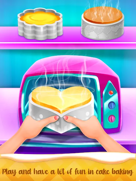 Cake Maker Cooking Cake Games (Кейк Мейкер кулинарные игры на приготовление тортов)  [МОД Unlimited Money] Screenshot 5