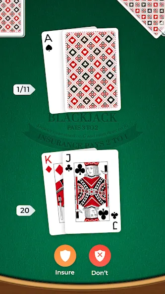 Blackjack (Блэкджек)  [МОД Unlocked] Screenshot 3