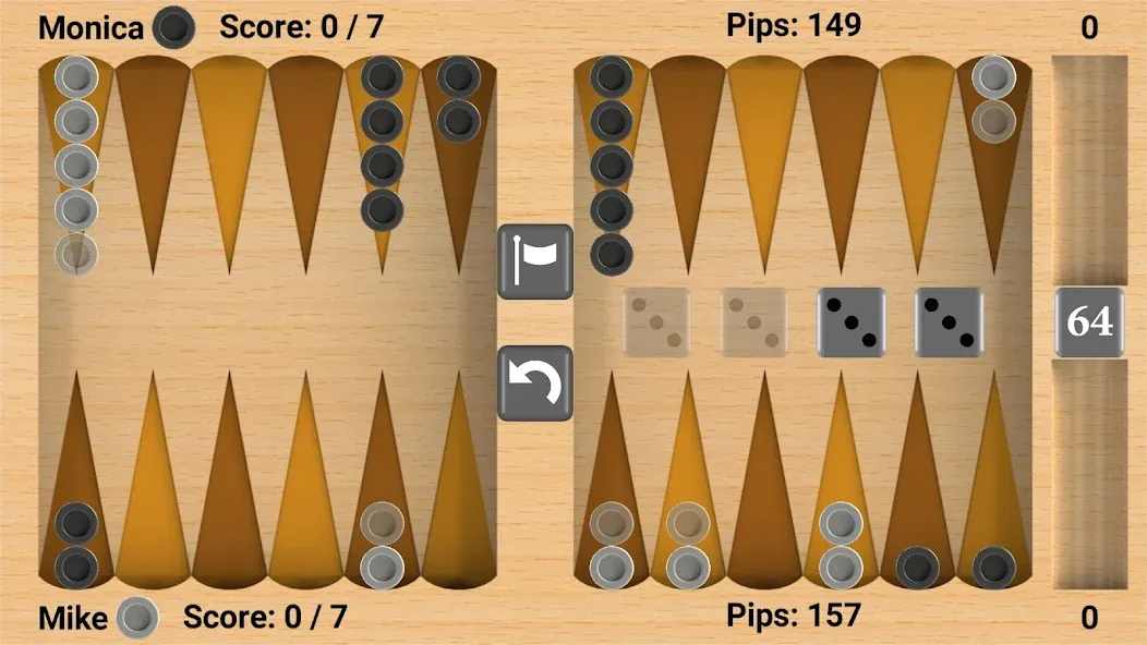 Bluetooth Backgammon  [МОД Много денег] Screenshot 3