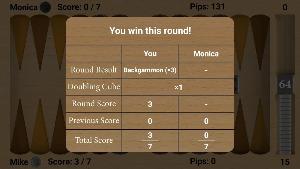 Bluetooth Backgammon  [МОД Много денег] Screenshot 5