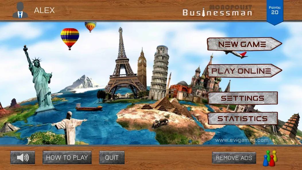 Businessman ONLINE board game (Бизнесмен онлайн настольная игра)  [МОД Бесконечные деньги] Screenshot 2