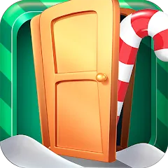 Скачать взломанную Open 100 Doors - Christmas!  [МОД Меню] - полная версия apk на Андроид