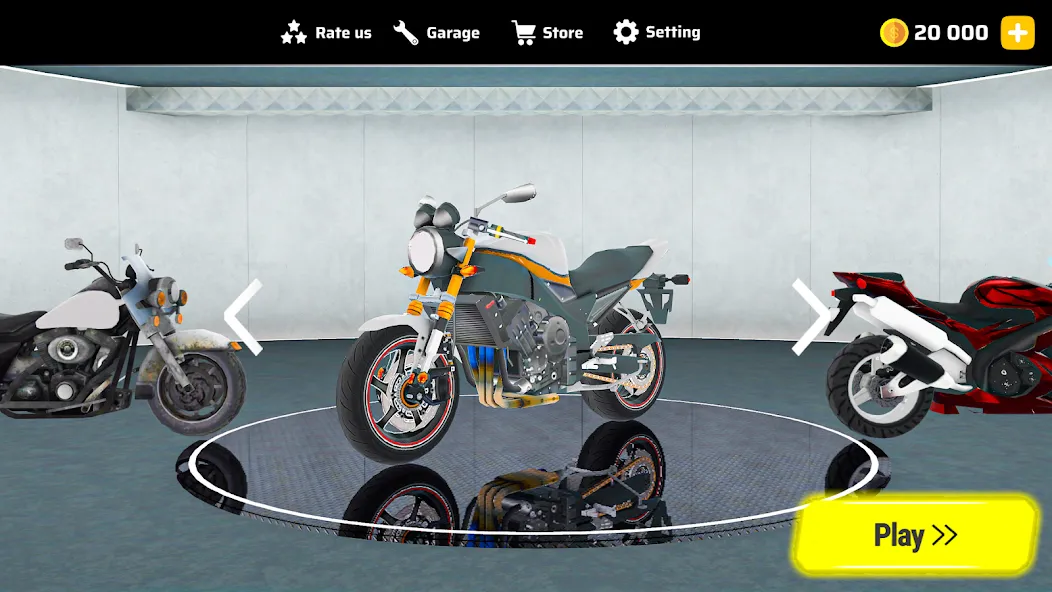 Moto Bike Race 3D Motorcycles  [МОД Unlocked] Screenshot 5