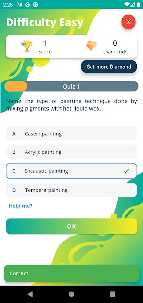 Ultimate Art Quiz (Ультимативная Викторина по искусству)  [МОД Бесконечные монеты] Screenshot 4