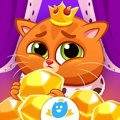 Скачать взломанную Bubbu Jewels - Merge Puzzle (Буббу Джуэлс)  [МОД Unlimited Money] - стабильная версия apk на Андроид