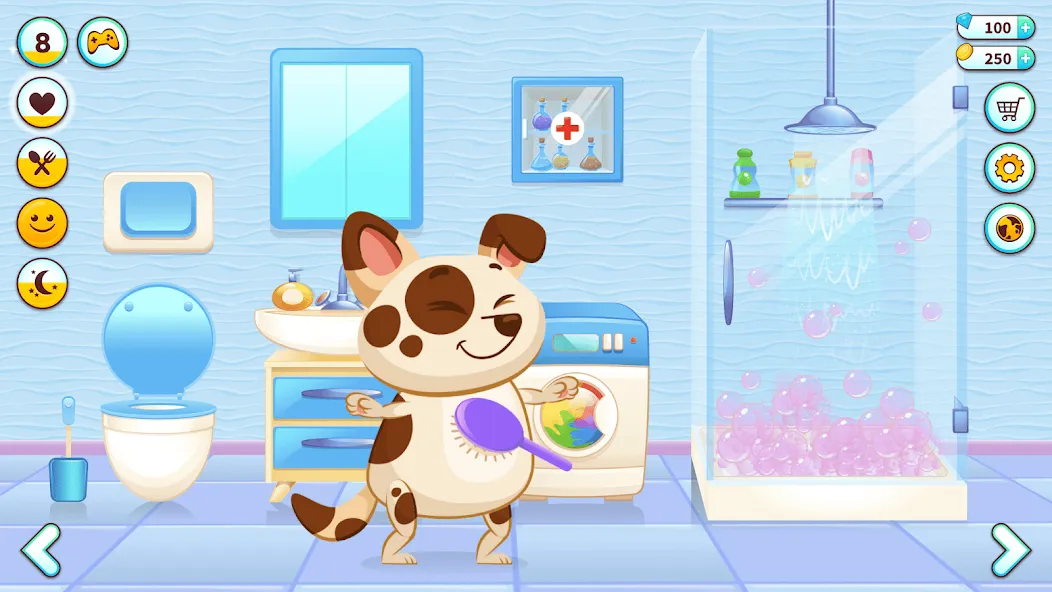 Duddu - My Virtual Pet Dog  [МОД Unlimited Money] Screenshot 1