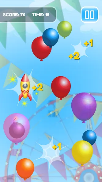 Pop Balloon Kids  [МОД Бесконечные монеты] Screenshot 4