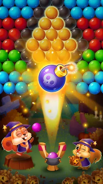 Bubble Shooter Rescue (Бабл Шутер Рескью)  [МОД Бесконечные деньги] Screenshot 5