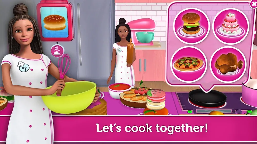 Barbie Dreamhouse Adventures (Барби Приключения в доме мечты)  [МОД Menu] Screenshot 2