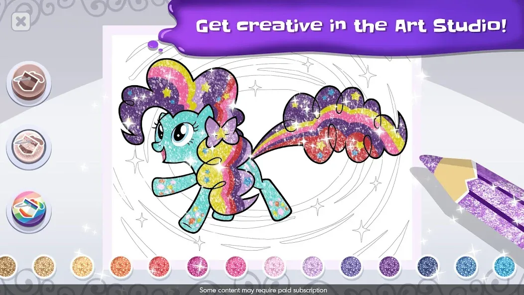 My Little Pony Color By Magic (Май Литл Пони)  [МОД Menu] Screenshot 5