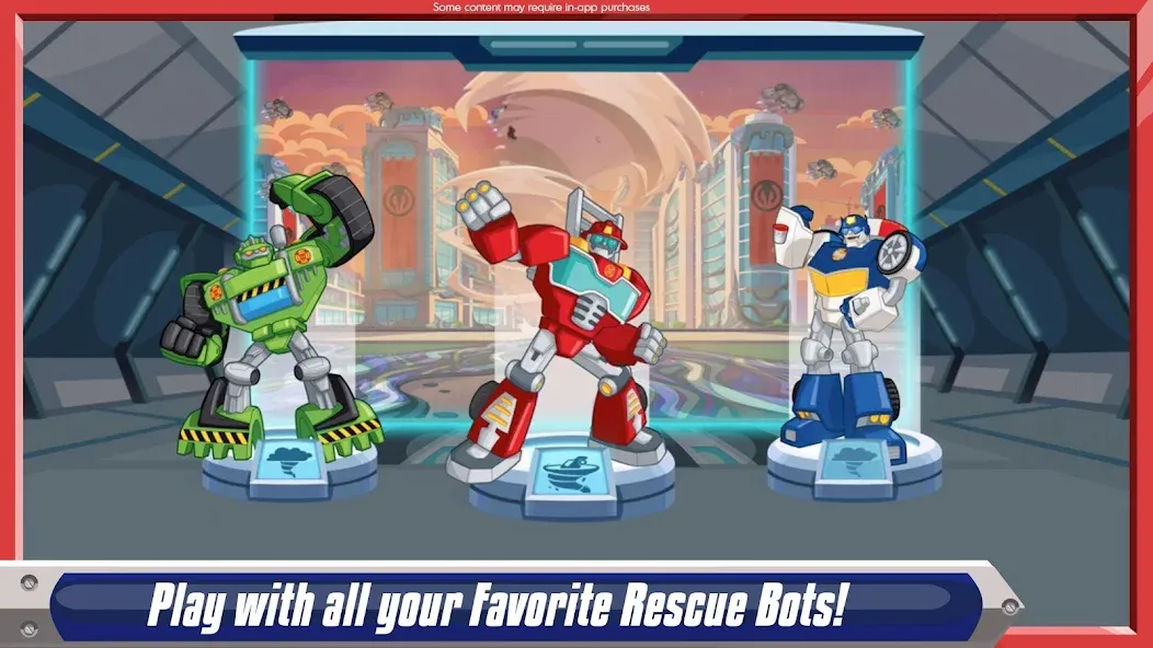 Transformers Rescue Bots: Dash (Трансформеры Боты спасатели)  [МОД Бесконечные деньги] Screenshot 1