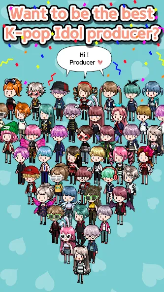 K-POP Idol Producer  [МОД Unlocked] Screenshot 1