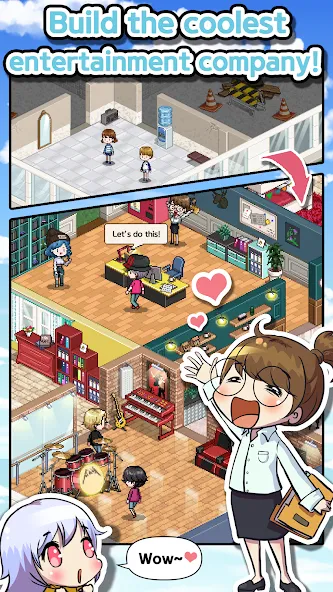 K-POP Idol Producer  [МОД Unlocked] Screenshot 5