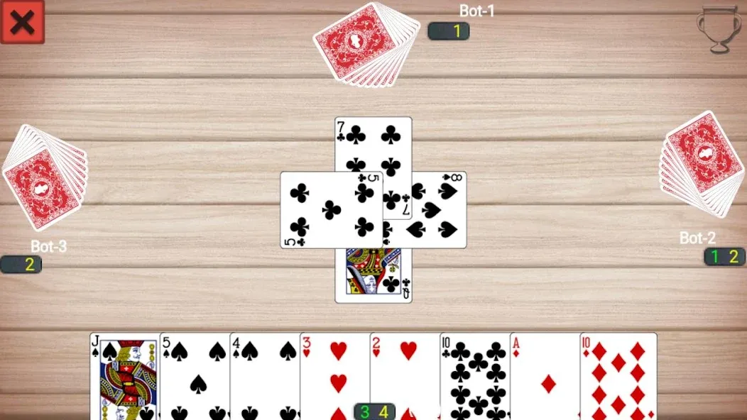 Callbreak Master - Card Game (Коллбрейк Мастер)  [МОД Много монет] Screenshot 5