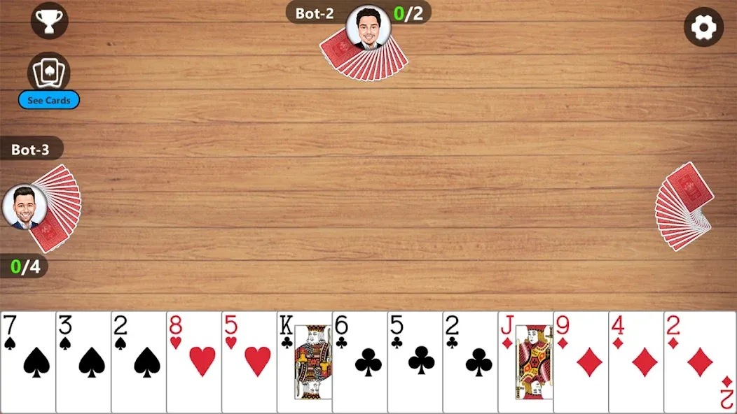 Callbreak Master 3 - Card Game  [МОД Unlimited Money] Screenshot 4