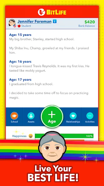 BitLife - Life Simulator (БитЛайф)  [МОД Mega Pack] Screenshot 4