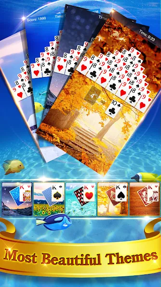 FreeCell Solitaire  [МОД Unlocked] Screenshot 4