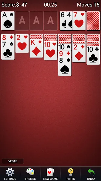 Solitaire -Klondike Card Games  [МОД Бесконечные деньги] Screenshot 5