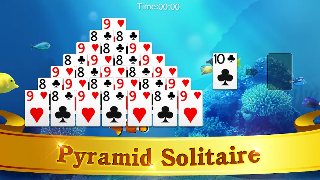 Pyramid Solitaire  [МОД Unlocked] Screenshot 5