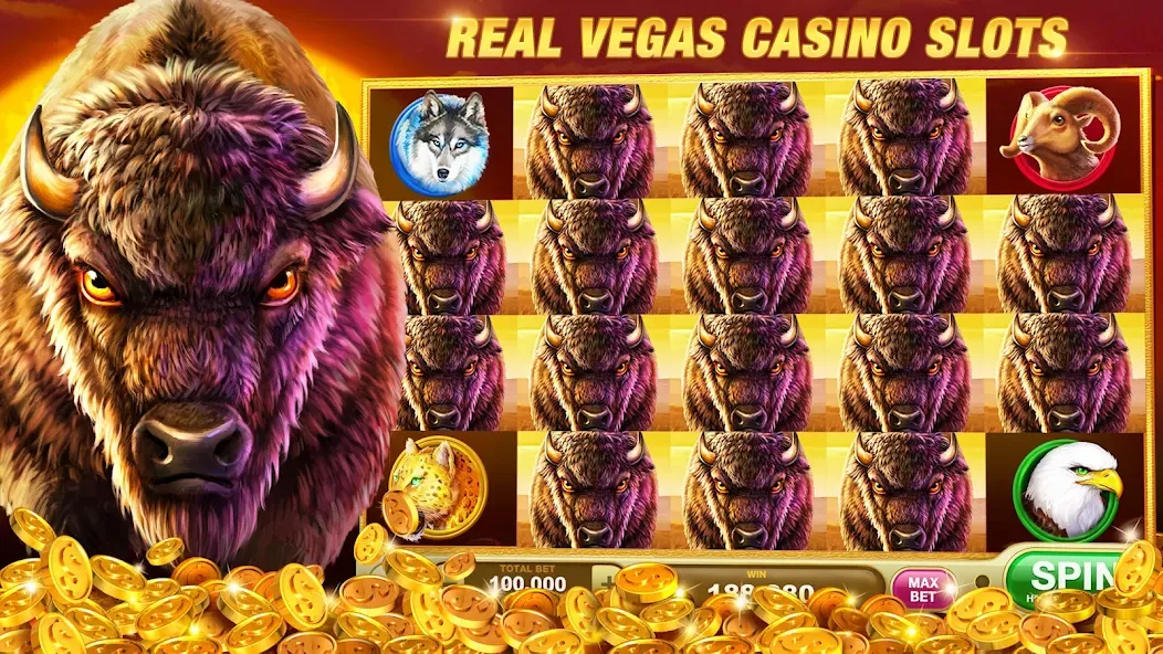 Slots Rush: Vegas Casino Slots (Слотс Раш)  [МОД Меню] Screenshot 3