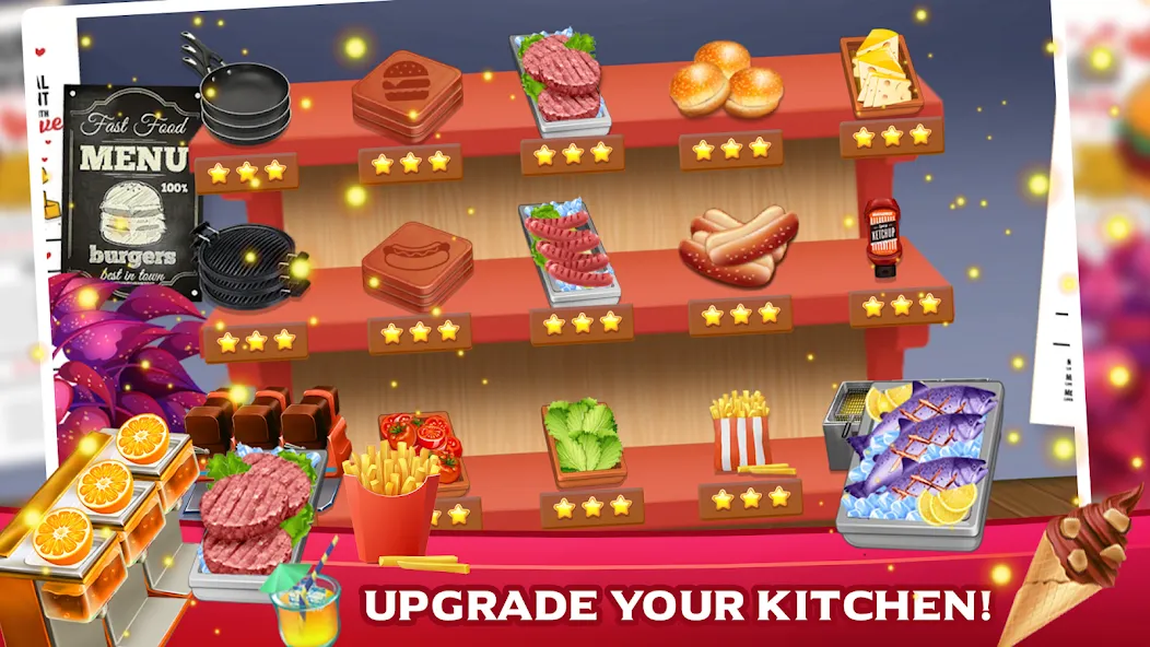 Cooking Mastery: Kitchen games  [МОД Все открыто] Screenshot 4