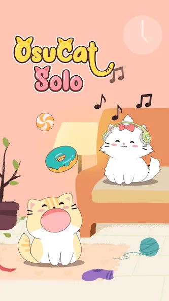 OsuCat Solo: Popcat Duet Music (ОсуКэт Соло)  [МОД Mega Pack] Screenshot 1