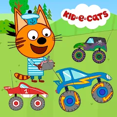 Скачать взлом Kid-E-Cats: Kids Monster Truck  [МОД Все открыто] - полная версия apk на Андроид