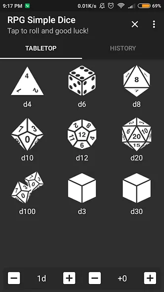 RPG Simple Dice (РПГ Простые Кости)  [МОД Все открыто] Screenshot 1