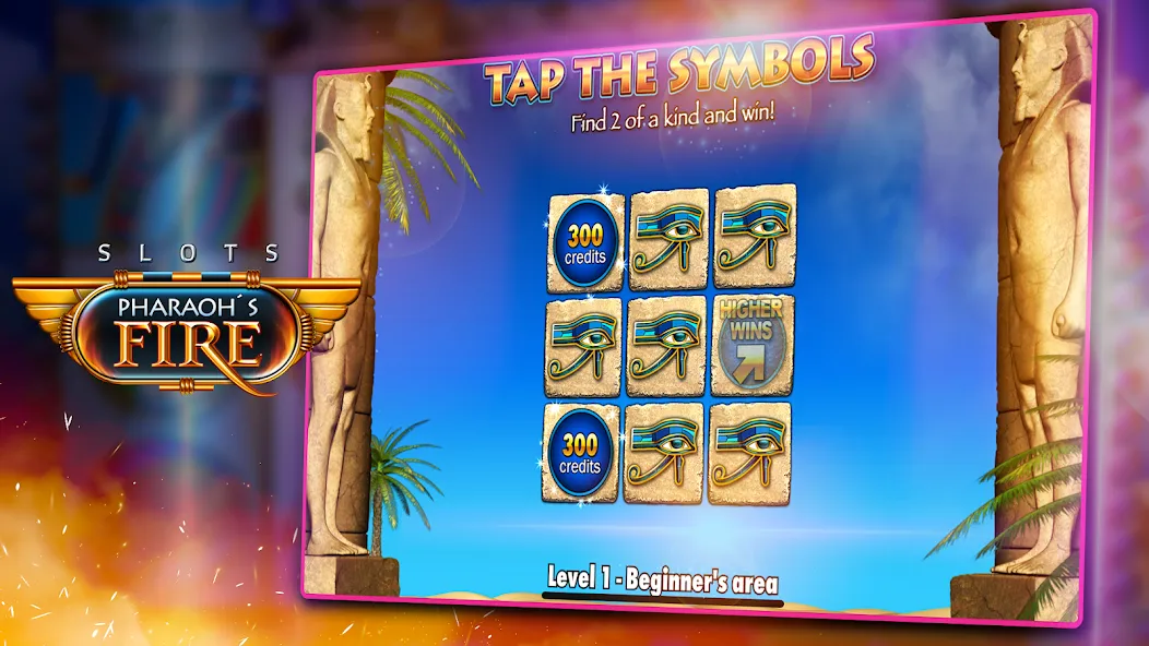 Slots - Pharaoh's Fire (Слоты)  [МОД Все открыто] Screenshot 5