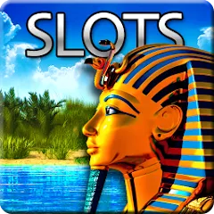 Скачать взломанную Slots - Pharaoh's Way Casino (Слоты)  [МОД Бесконечные монеты] - стабильная версия apk на Андроид