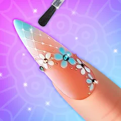 Скачать взломанную Nail Salon - Nails Spa Games (Нейл Салон)  [МОД Бесконечные деньги] - полная версия apk на Андроид