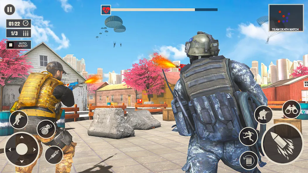 Offline War Shooting Games 3D  [МОД Menu] Screenshot 4