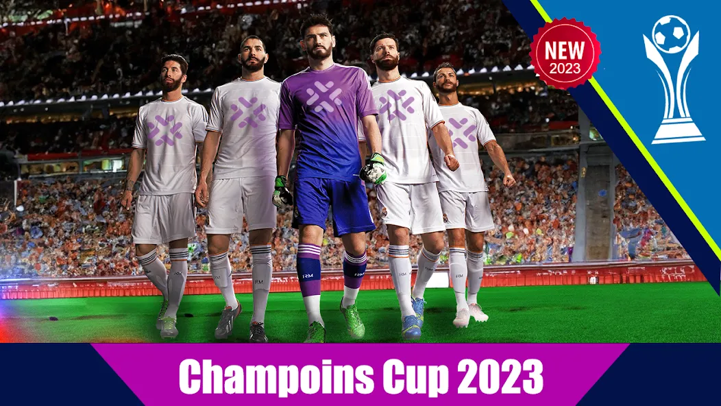 Football World Soccer Cup 2023 (Футбольный мировой ударник футбол)  [МОД Меню] Screenshot 1