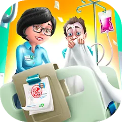 Взломанная My Hospital: Build. Farm. Heal (Мой госпиталь)  [МОД Mega Pack] - полная версия apk на Андроид