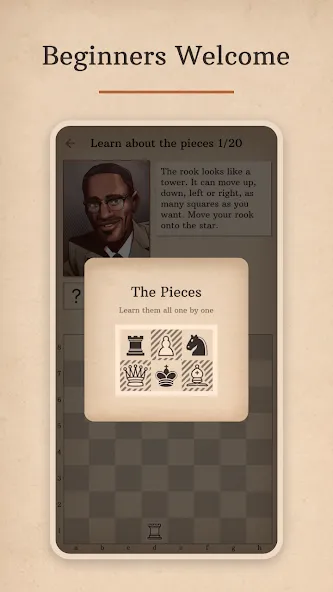 Learn Chess with Dr. Wolf  [МОД Бесконечные деньги] Screenshot 5