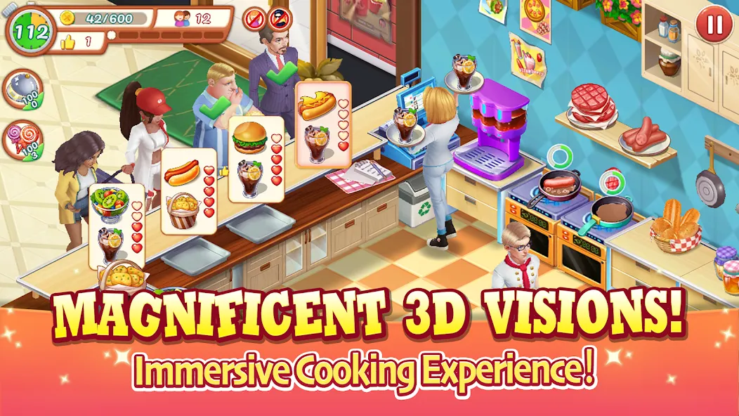 The Cooking Show (Зе Кукинг Шоу)  [МОД Бесконечные монеты] Screenshot 2