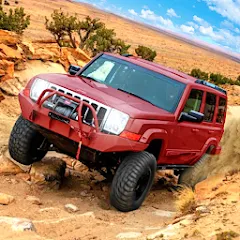 Взломанная Off Road Jeep Drive Simulator  [МОД Menu] - стабильная версия apk на Андроид