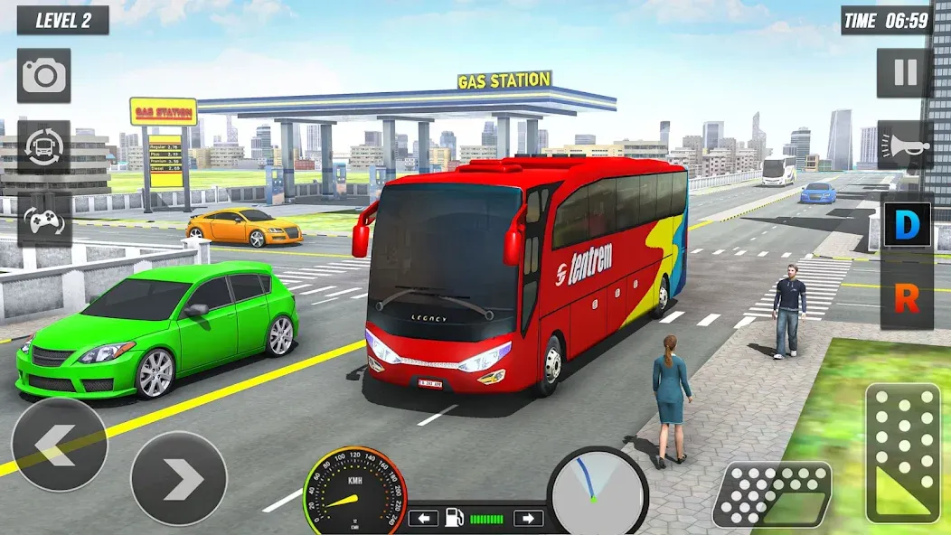 Coach Bus Simulator: Bus Games (Коуч Бас Симулятор)  [МОД Бесконечные монеты] Screenshot 2