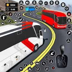 Скачать взлом Coach Bus Simulator: Bus Games (Коуч Бас Симулятор)  [МОД Бесконечные монеты] - последняя версия apk на Андроид