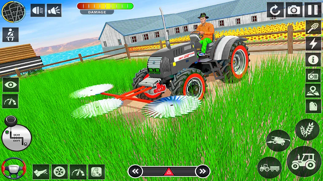 Big Tractor Farming Simulator (Биг Трактор Фарминг Симулятор)  [МОД Много монет] Screenshot 4