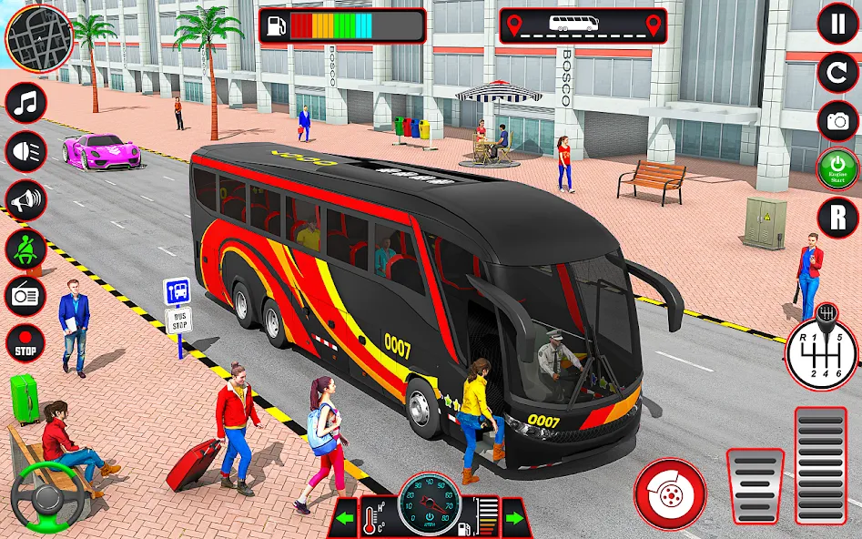 City Bus Simulator 3D Bus Game (Симулятор городского автобуса 3D  игра   )  [МОД Бесконечные деньги] Screenshot 5