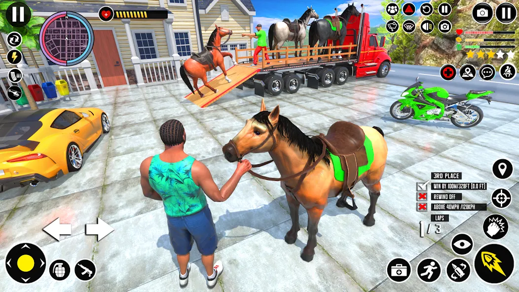 Animal Transport Truck Game 3D (Игра Грузовик для перевозки животных)  [МОД Много монет] Screenshot 2