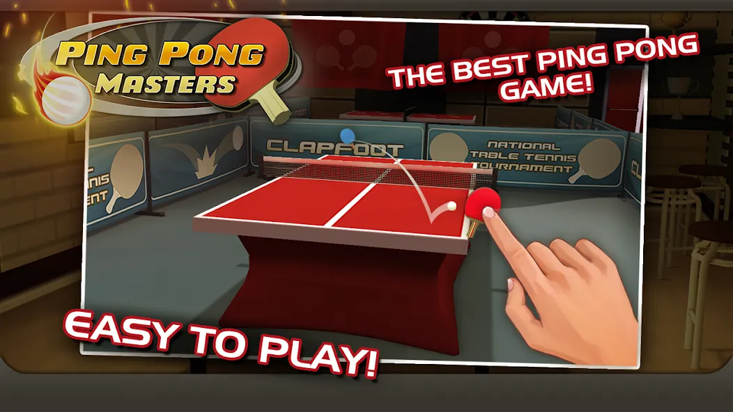 Ping Pong Masters (Пингпонг мастера)  [МОД Бесконечные монеты] Screenshot 1