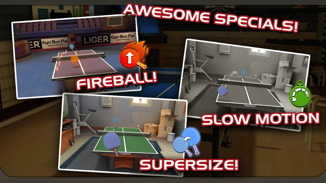 Ping Pong Masters (Пингпонг мастера)  [МОД Бесконечные монеты] Screenshot 4