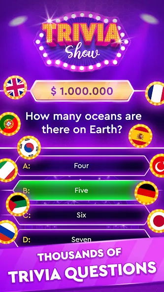 Trivia Show: TV Word Quiz Game  [МОД Unlocked] Screenshot 1