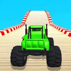 Скачать взлом TopRace: Fast Car Simulator (Рамп Кар Гейм)  [МОД Все открыто] - последняя версия apk на Андроид