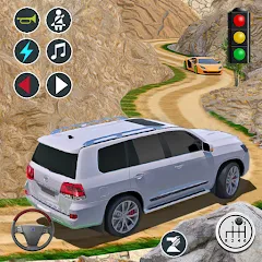 Скачать взломанную Mountain Climb 4x4 Car Games (Маунтин Клайм 4х4 игры на машинах)  [МОД Бесконечные монеты] - полная версия apk на Андроид