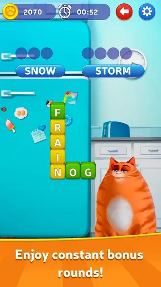 Kitty Scramble: Word Game  [МОД Mega Pack] Screenshot 3